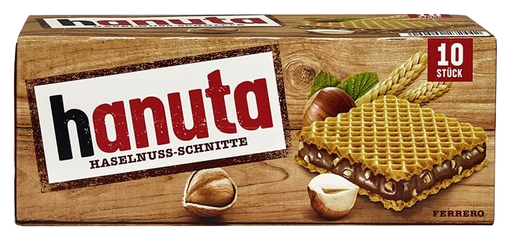 Ferrero Hanuta  gaufres