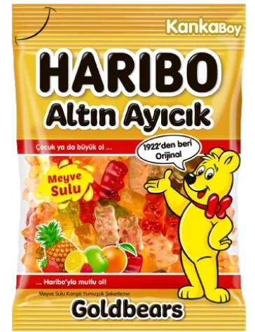 Haribo Halal  L'ours D'or