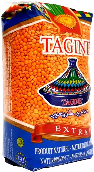 Tagine  lentilles rouge